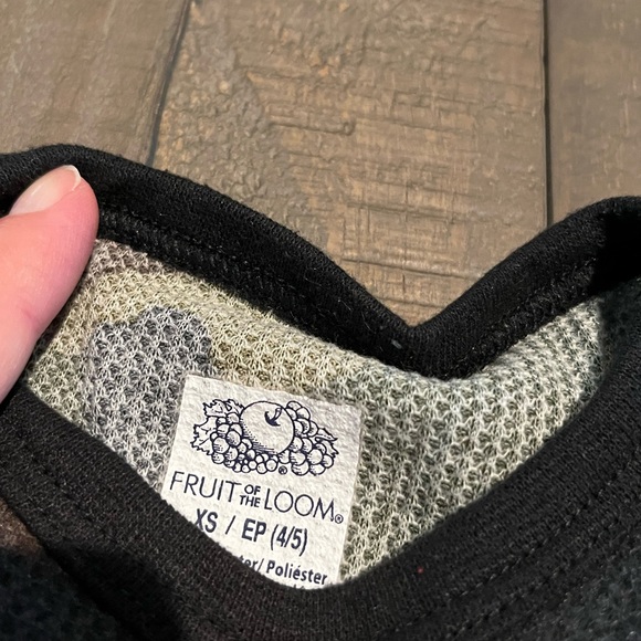 Boys army camouflage thermal / undershirt - Picture 2 of 2